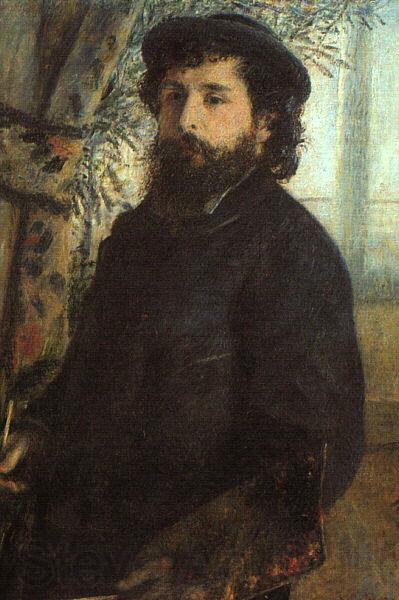 Pierre Renoir Portrait of Claude Monet